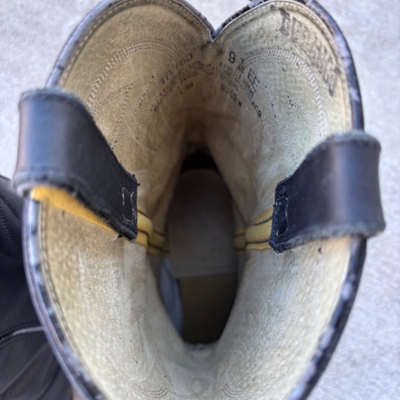 Durango TR760 Black Leather Cowboy Boots Oil Resistant Soles Men's Size … - Picture 13 of 14